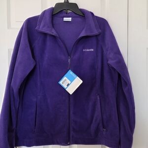 Columbia Purple Fleece Jacket